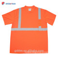 Outdoor Road Work Hi Vis Reflective Custom Safety t shirts Wholesale Class 2 Construction Crew Neck High Visibility t-shirt